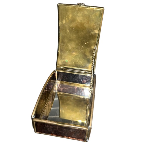 Vintage Via Vermont Christmas Handcrafted Angel Trinket box - Picture 7 of 13